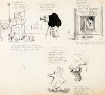 Rube Goldberg - Comic Strip Original Art (c. 1910s). In the early 1910s, it is known that Goldberg was - | Heritage