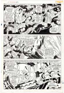 John Buscema and Frank Giacoia Sub-Mariner #2 Story Page 17 Triton Original Art (Marvel, 1968). A classic - | Heritage