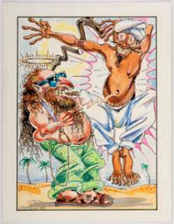 S. Clay Wilson - The Naz Illustration Original Art Group of 2 (1989). This group includes th initial - | Heritage
