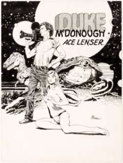Al Williamson Duke McDonough - Ace Lenser Illustration Original Art (c. 1980). Although the exact usage is - | Heritage