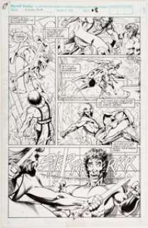 Alan Davis and Mark Farmer Excalibur #46 Page 6 Nightcrawler Original Art (Marvel, 1991).... | Heritage