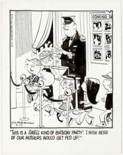 Hank Ketcham Dennis the Menace Daily Comic Strip Original Art dated 5-13-75 (Field Newspaper Syndicate, 1975).... | Heritage