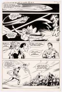 Don Newton and Dave Hunt World’s Finest Comics #264 Original Art (DC, 1980). Billy Batson, his Captain Marvel - | Heritage