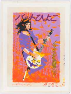 James Lyle - "Batchick" Yvonne Craig Illustration Original Art (2015)....