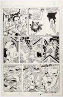 John Romita Sr. Classic X-Men #10 Story Page 8 Storm’s Origin Original Art (Marvel, 1987).... | Heritage