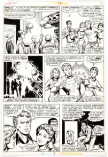 Rick Hoberg and Sam Grainger What If? #7 Partial Story Original Art Group of 4 (Marvel Comics, 1978).... (Total: 4 Original Art) | Heritage