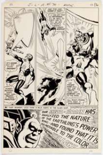 Dick Dillin and Sid Greene Justice League of America #70 Story Page 14 Original Art (DC Comics, 1969).... | Heritage