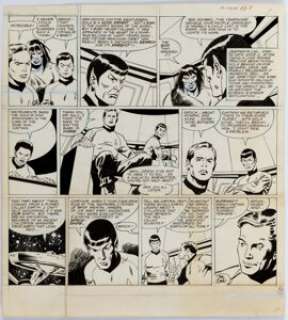 Neal Adams Studios and John Buscema (attributed) Star Trek: The Time Stealer [Book and Record Set] #BR513 Story Pa... | Heritage