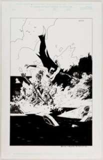 Ryan Sook - Batman vs. the Undead Illustration Original Art (2002).... | Heritage