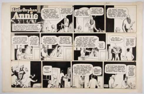 Harold Gray Little Orphan Annie Sunday Comic Strip Original Art dated 11-15-59 (News Syndicate Co., Inc., 1959).... | Heritage