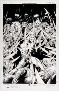 Alan Davis Killraven #3 Cover Original Art (Marvel, 2003).... | Heritage