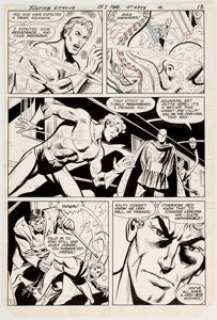 Don Heck and Frank McLaughlin Justice League of America #187 Story Page 11 Original Art (DC, 1981).... | Heritage