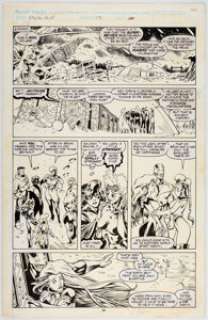 Alan Davis and Paul Neary Excalibur #15 Story Page 20 Original Art (Marvel, 1989).... | Heritage