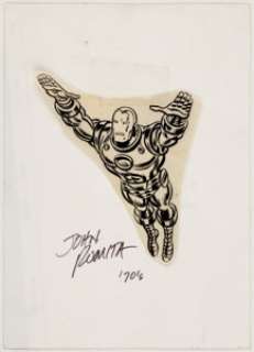 John Romita Sr. - Iron Man Illustration Original Art (Marvel, c. 1970s).... | Heritage