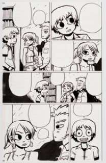 Bryan Lee O‘Malley Scott Pilgrim #1 Story Page 62 Original Art (Oni Press, 2004)....