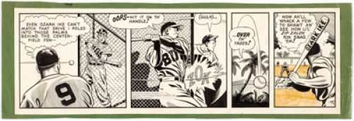 Ray Gotto Ozark Ike Daily Comic Strip Original Art dated 3-10-49 (King Features Syndicate, 1949)....