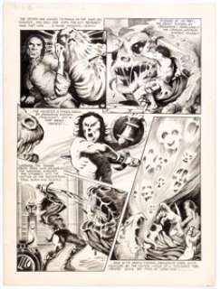 Frank Brunner Phase #1 Story Page 6 Original Art (Sal Quartuccio Publ., 1971).... | Heritage