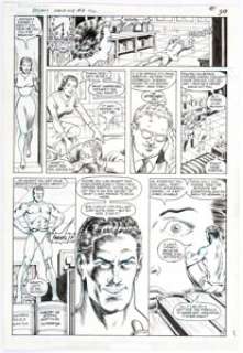Murphy Anderson Secret Origins #8 Story Page 9 Doll Man Original Art (DC, 1986).... | Heritage