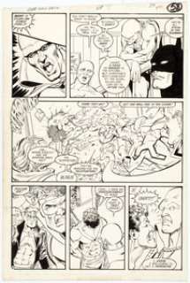 Kevin Maguire and Joe Rubinstein Justice League International #24 Page 34 Original Art (DC, 1989).... | Heritage
