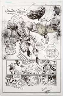 Erik Larsen Savage Dragon #88 Story Page 8 Original Art (Image, 2001).... | Heritage