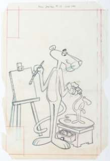  - Joe Messerli The Pink Panther #75 Near-Complete Issue including Cover Original Art Group of 23 (Western/Whitman Pu... (Total: 23 Original Art)