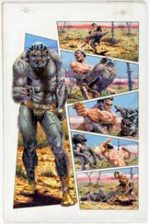 Tim Conrad Epic Illustrated #2 Story Page 12 Almuric Original Art (Marvel/Epic, 1980).... | Heritage