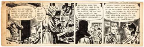 Milton Caniff Terry and the Pirates Daily Comic Strip Original Art dated 10-11-46 Original Art (News Syndicate Co.... | Heritage