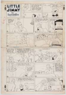 James "Jimmy" Swinnerton Little Jimmy Sunday Comic Strip Original Art, dated 2-24-46 (King Features Syndicate, 194... | Heritage