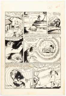 Harry Harrison and Wally Wood Weird Science #13 (#2) Story Page 2 Original Art (EC, 1950).... | Heritage