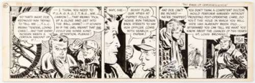 Milton Caniff Steve Canyon Daily Comic Strip Original Art dated 2-11-50 (Sun & Times Co., 1950).... | Heritage