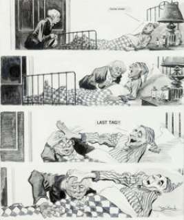 Joe Orlando MAD "Last Tag!" Complete 1-Page Story Original Art (EC, c. 1970s).... | Heritage