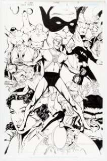 Matthew Clark and John Livesay Doom Patrol #6 Splash Page 7 Original Art (DC Comics, 2010). ...