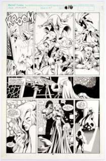 Alan Davis and Mark Farmer Excalibur #47 Story Page 12 Original Art (Marvel, 1992).... | Heritage