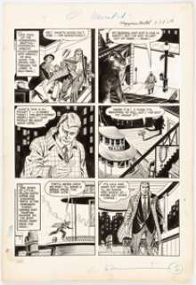 Bernard Baily This Magazine Is Haunted #1 Story Page 3 Original Art (Fawcett, 1951)....