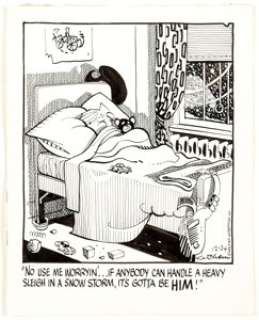 Hank Ketcham Dennis The Menace Daily Comic Strip Original Art dated 12-24-79 (Field Enterprises Inc., 1979)....