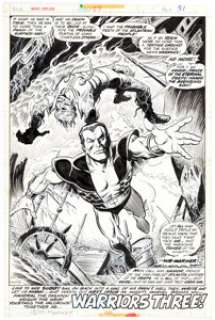 Jim Mooney Marvel Spotlight #27 Splash Page 31 Original Art (Marvel,1971). Sub-Mariner swears vengeance on the - | Heritage