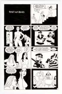 Jaime Hernandez | Love and Rockets Vol.2 #19 Story Page 1 Frogmouth Original Art (Fantagraphics, 2007). | Heritage