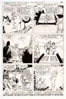 Carmine Infantino and Murphy Anderson Green Lantern #137 Story Page 8 Original Art (DC, 1981). Adam and Alanna - | Heritage