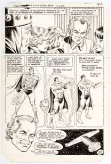 Curt Swan and Murphy Anderson Superman Annual #10 Story Page Original Art (DC, 1984). Classic Swan/Anderson art - | Heritage