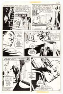 Dick Giordano Detective Comics #484 Story Page 4 Human Target Original Art (DC Comics, 1979). Christopher Chance -