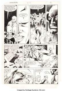 David Mazzucchelli and Danny Bulanadi Daredevil #212 Story Page 4 Original Art (Marvel, 1984). ... | Heritage