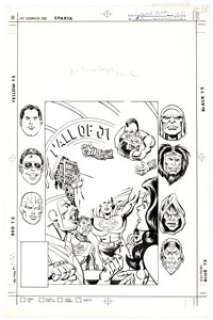 Carmine Infantino and Pablo Marcos Super Powers #2 Cover Original Art (DC, 1986). Featuring Superman, Wonder -