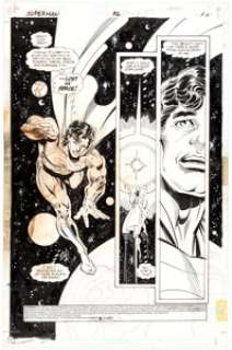 Dan Jurgens And Steve Mitchell | Superman #86 Story Page 1 Original Art (DC, 1994). | Heritage