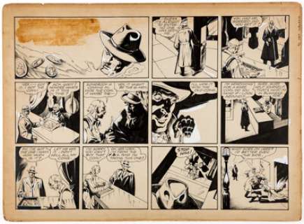 Chesler Comics Artist - Master Key Complete 4-Page Story Original Art (Chesler, c. 1940s). It is unknown if this - | Heritage