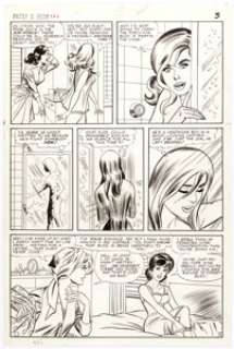 Al Hartley | Patsy and Hedy #101 Story Page 3 Original Art (Marvel, 1965). | Heritage