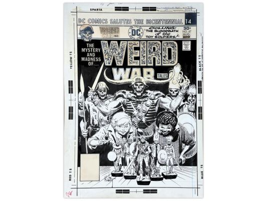 Lot 443 - Joe Kubert Weird War 47 Cover Art | Weiss Auctions