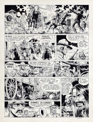 Swolfs | Durango, planche n°26 à l’encre de Chine de… | AZ auction