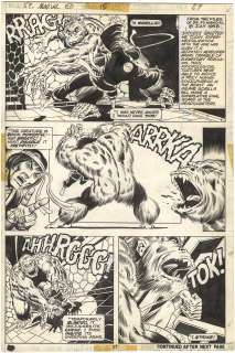 Jim Starlin - Special Marvel Edition #15 p27 (1st Shang-Chi)