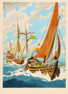 De Moor (Bob) | Cori le Moussaillon, bleu de coloriage à la… | AZ auction