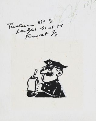 Will | Illustration à l’encre de Chine et rehauts à la… | AZ auction